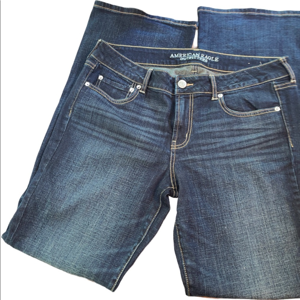 AMERICAN EAGLE Favorite Boyfriend Jeans- Size 16 long